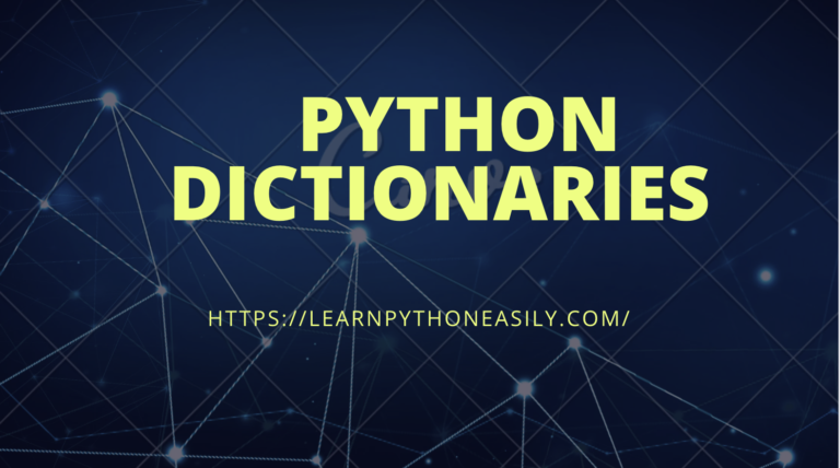 Python Dictionaries Python Dictionaries